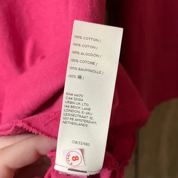 Free People Clover Top in rose, size XS - Picture 7 of 8